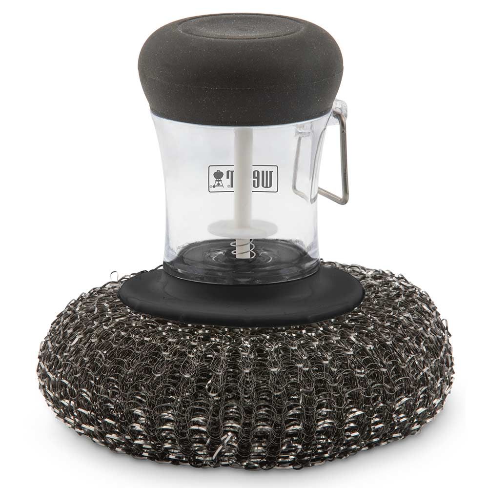 Steel ball for frying pan