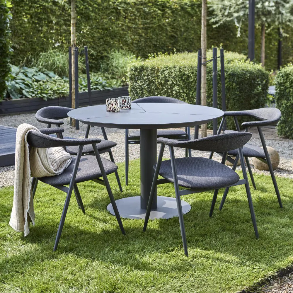 Peace dining table 110 cm Anthracite