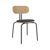 Curious Dining Chair Oak/Black Metal Shadow