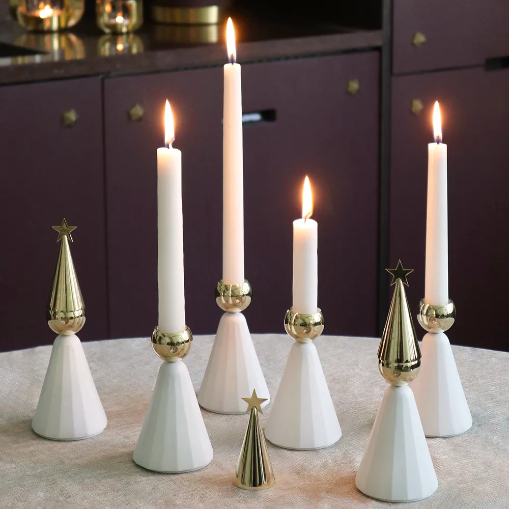 Star snuffer candle extinguisher Brass