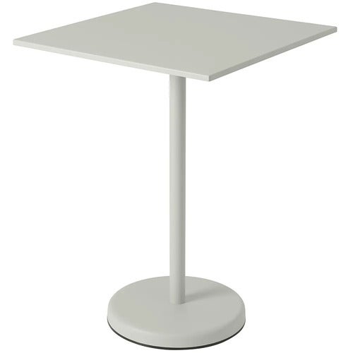 Linear Steel Bar table 70x70 h: 95 cm Grey 