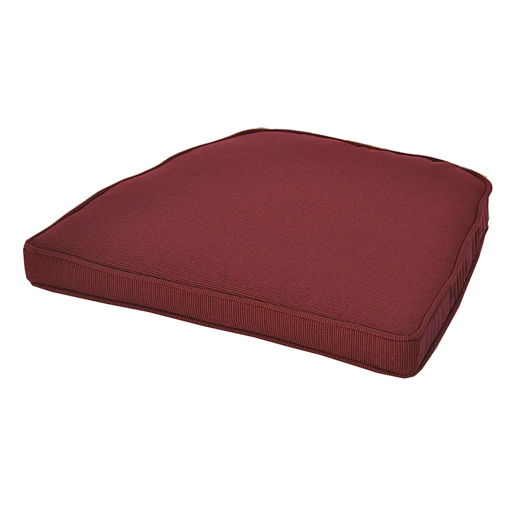 Seat cushion Tonga 43 X 45Cm Bordeaux Dralon