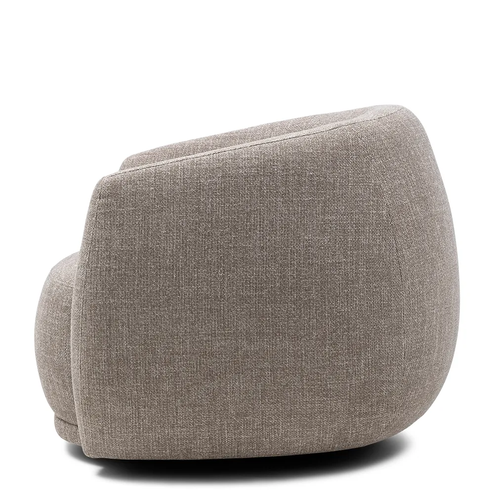 Swivel Chair Leonardo Bright Taupe
