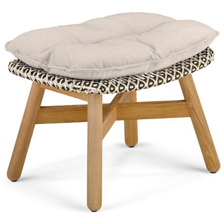 MBRACE footstool, pepper