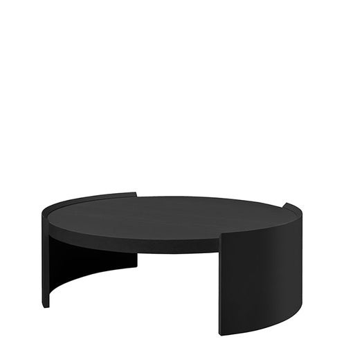 OAKLAND coffee table Ø100 Black