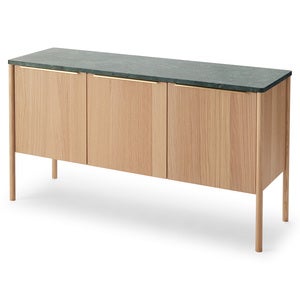 Jut Cabinet Green Oak