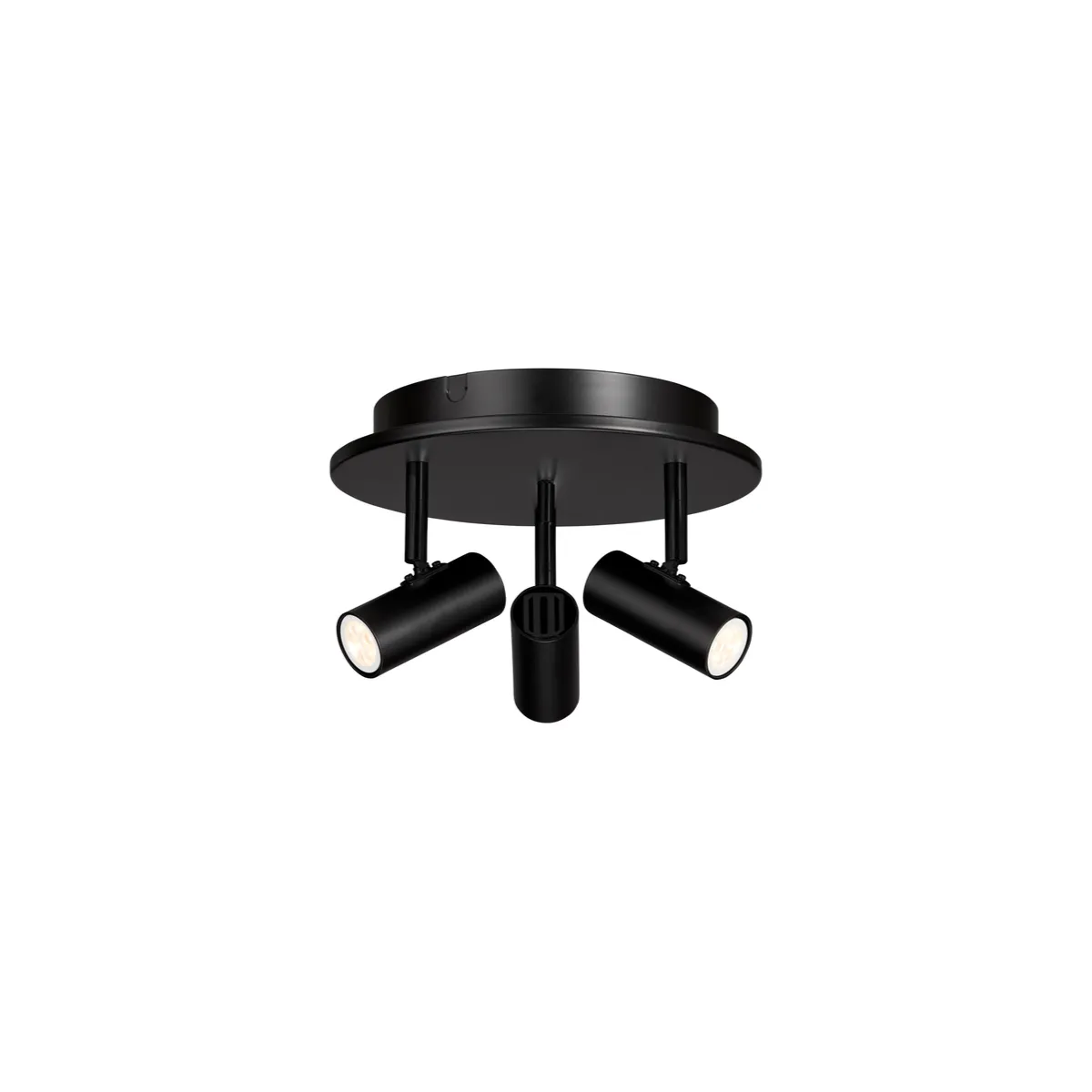 Cato spotlight Triospot metal matt black
