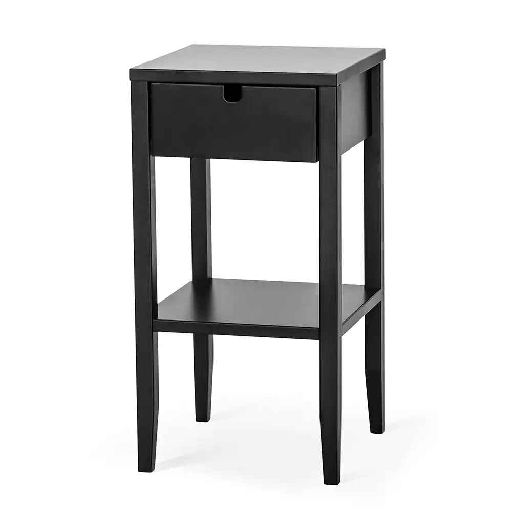 Klinte Bedside Table black