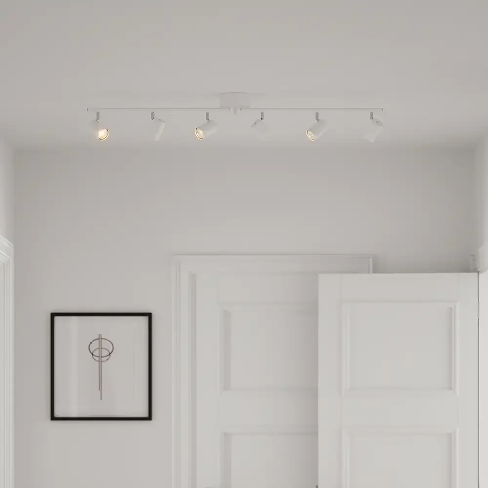 Correct ceiling spotlight 6-low White