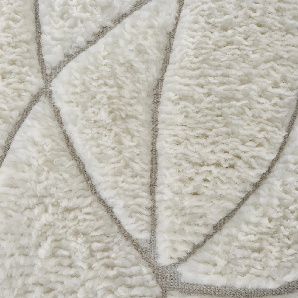 Lineal Sweep White 140x200 carpet