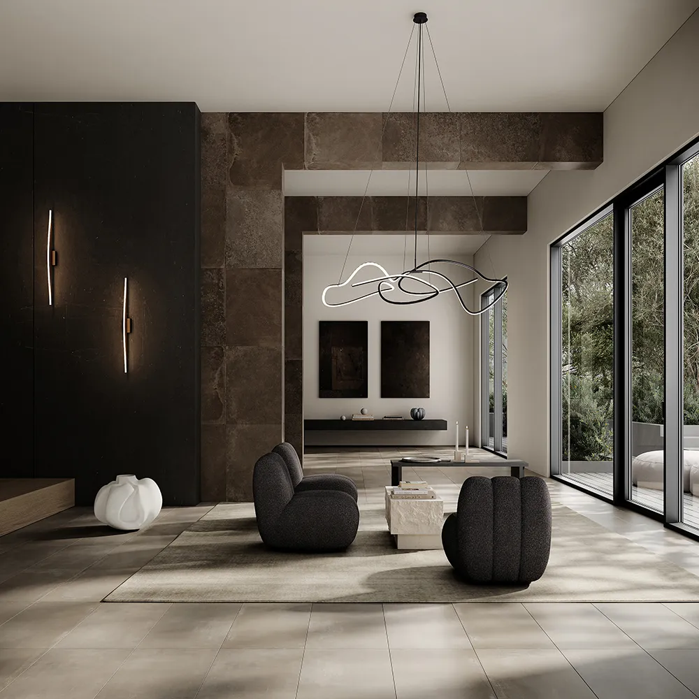 Toe Armchair - Deep Taupe