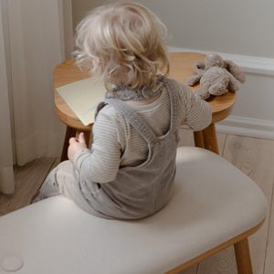 Paff Low Bench Oak/White Sands