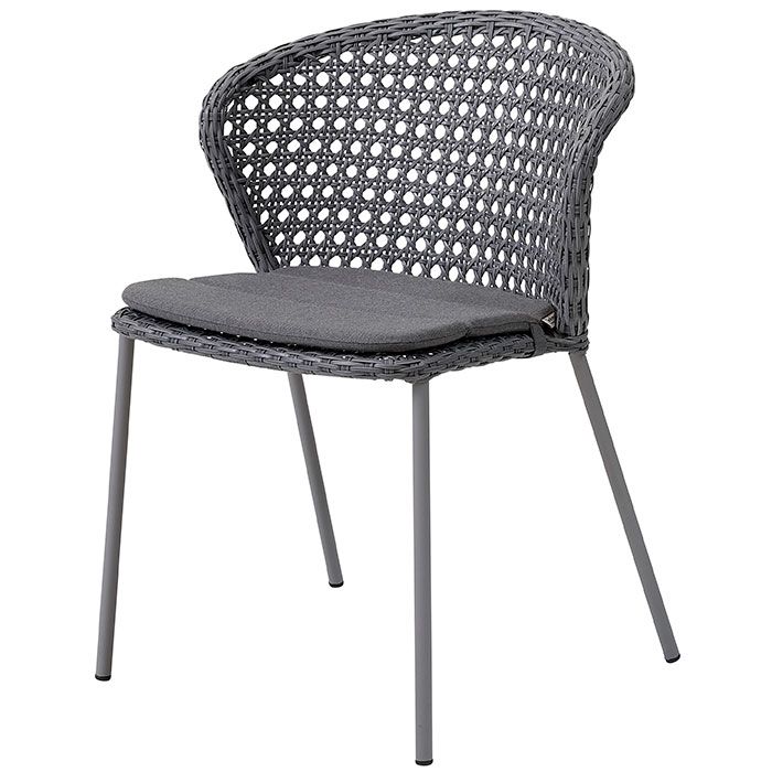 Lean Stackable chair Grey