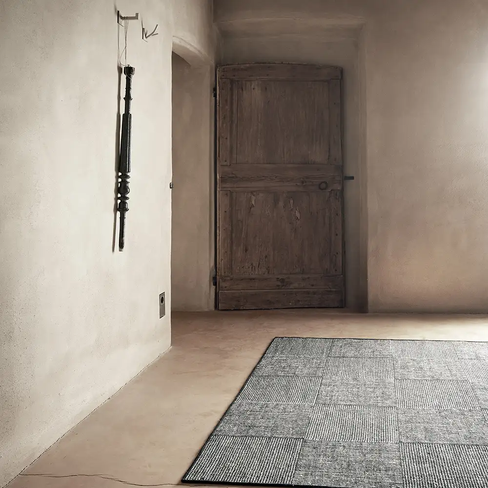 Chess Black 140x200 carpet 