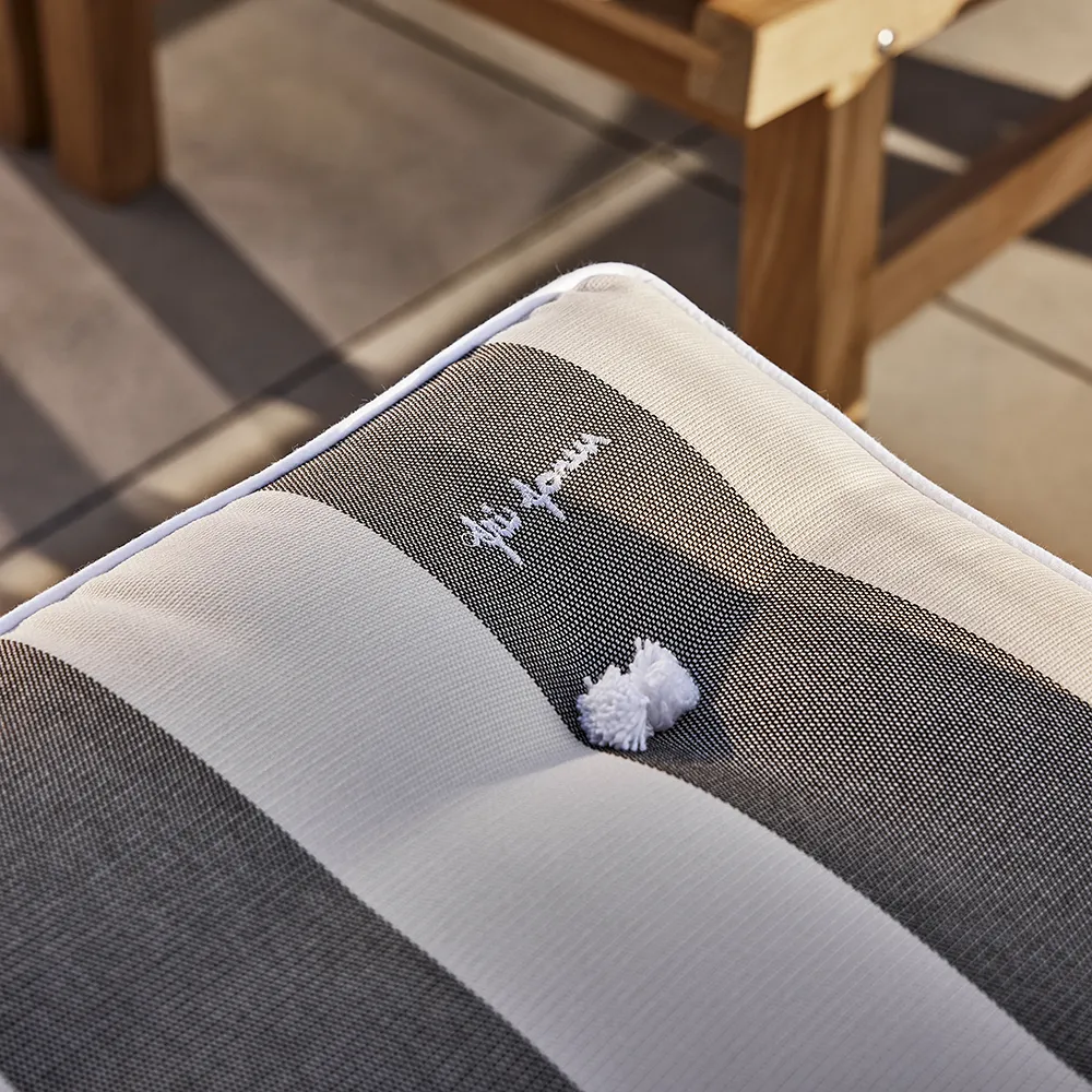 Cushion 55 Brown striped