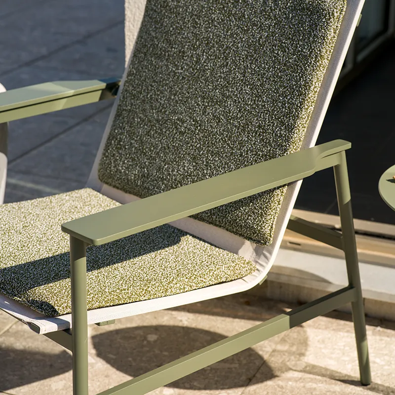 Soro armchair Nordic Green/Teddy Verde