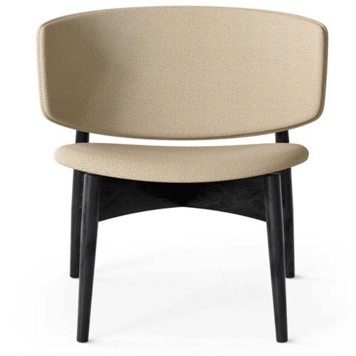 Herman Lounge Chair Hallingdal - Black/Beige