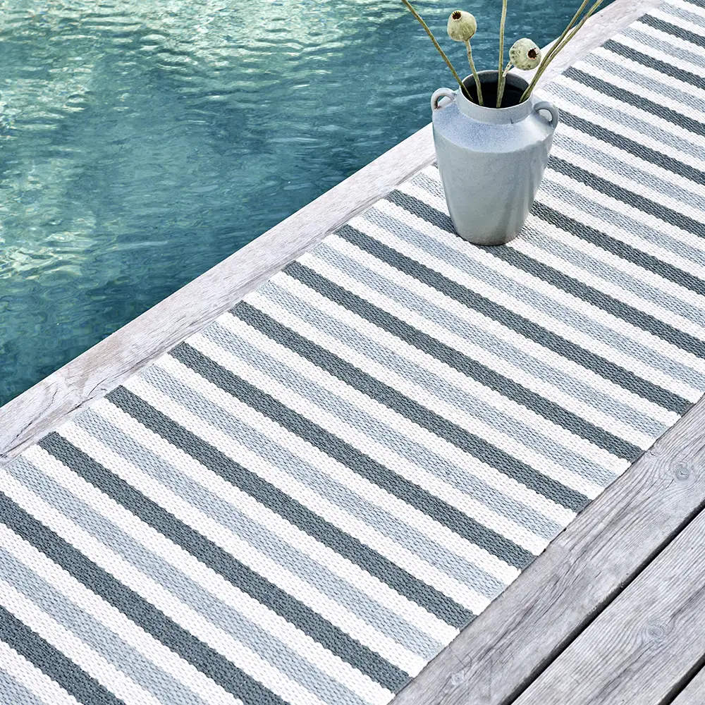 Teo Carpet 70x300 cm Sage/Army/Vanilla