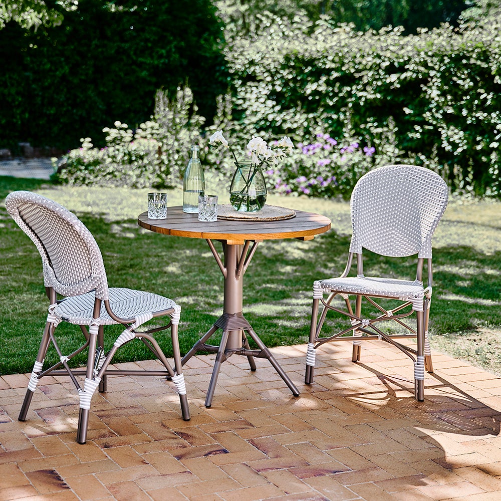  Isabell chair grey w/white dot