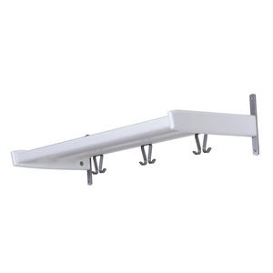 Meja Hat rack 90 cm White lacquered Birch