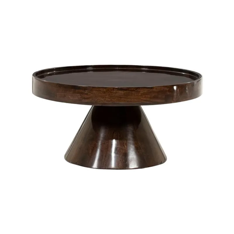 Eclat Coffee table 70x70x35 cm Mango Wood Brown