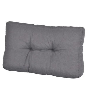 Ada back cushion W50-55 H38 cm grey