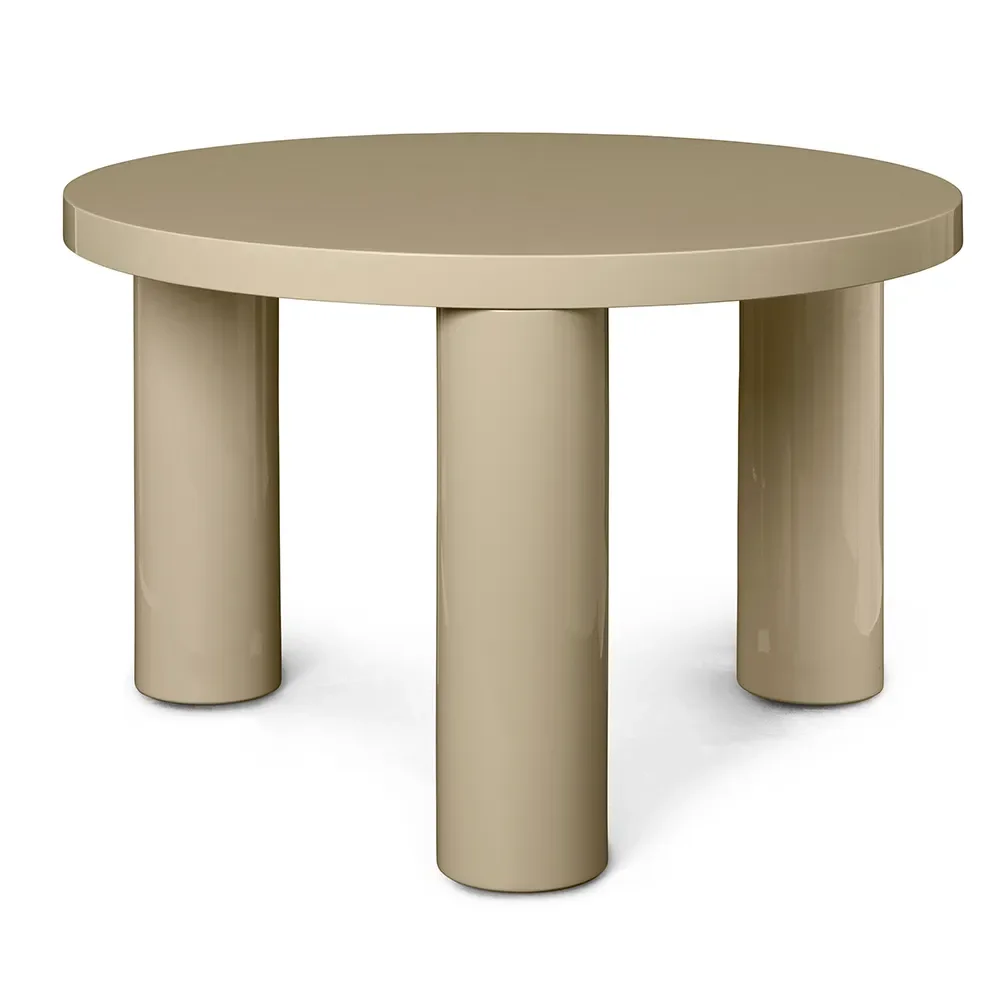 Post Coffee table Ø65 cm - Cashmere