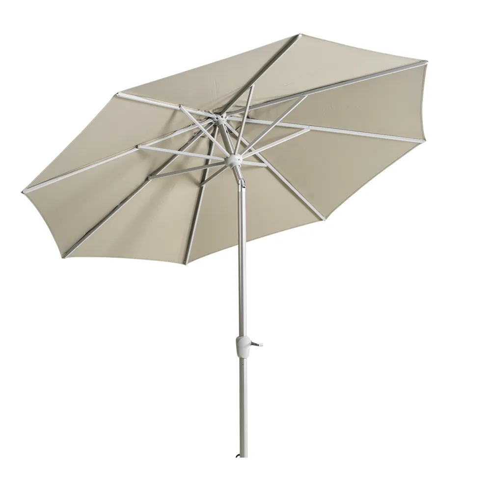 ABRIOLA - Parasol Ø270 cm - Taupe