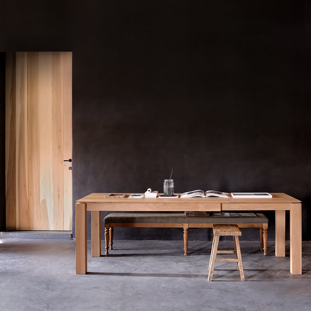Slice Dining table 90x160-240 cm Oak