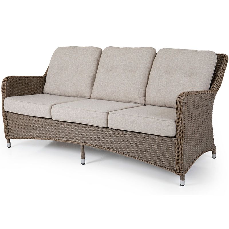 Hornbrook 3-seater sofa beige/sand