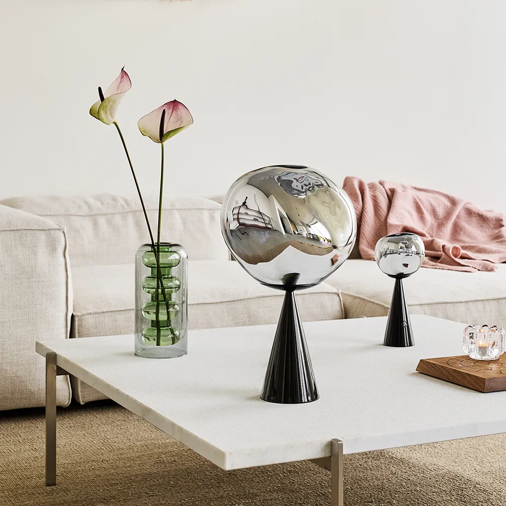 MeltTable lamp Silver LED