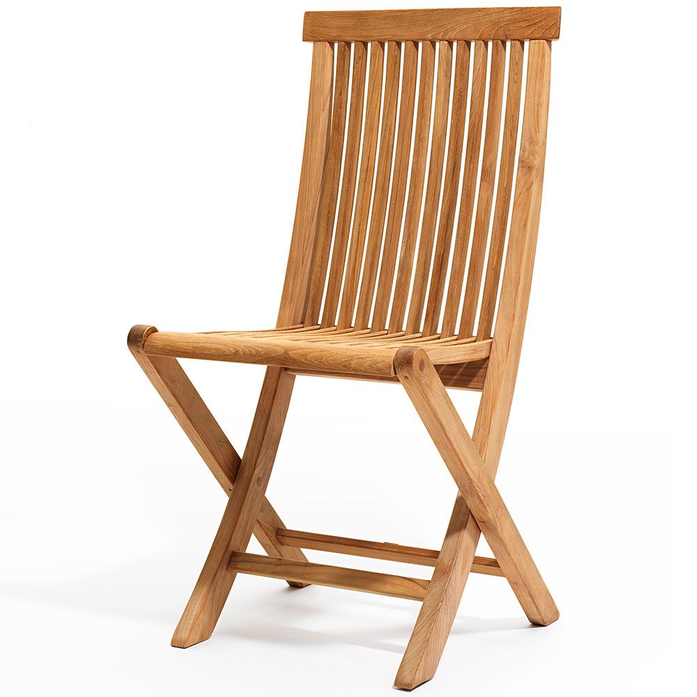 Viken folding chair teak