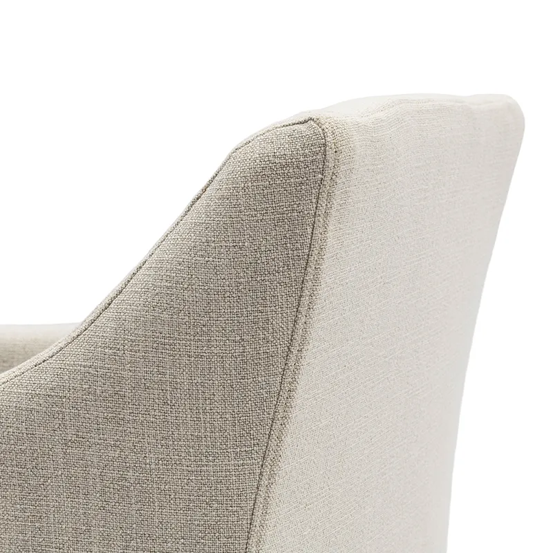 Firenze dining chair mouline linen fabulous flax