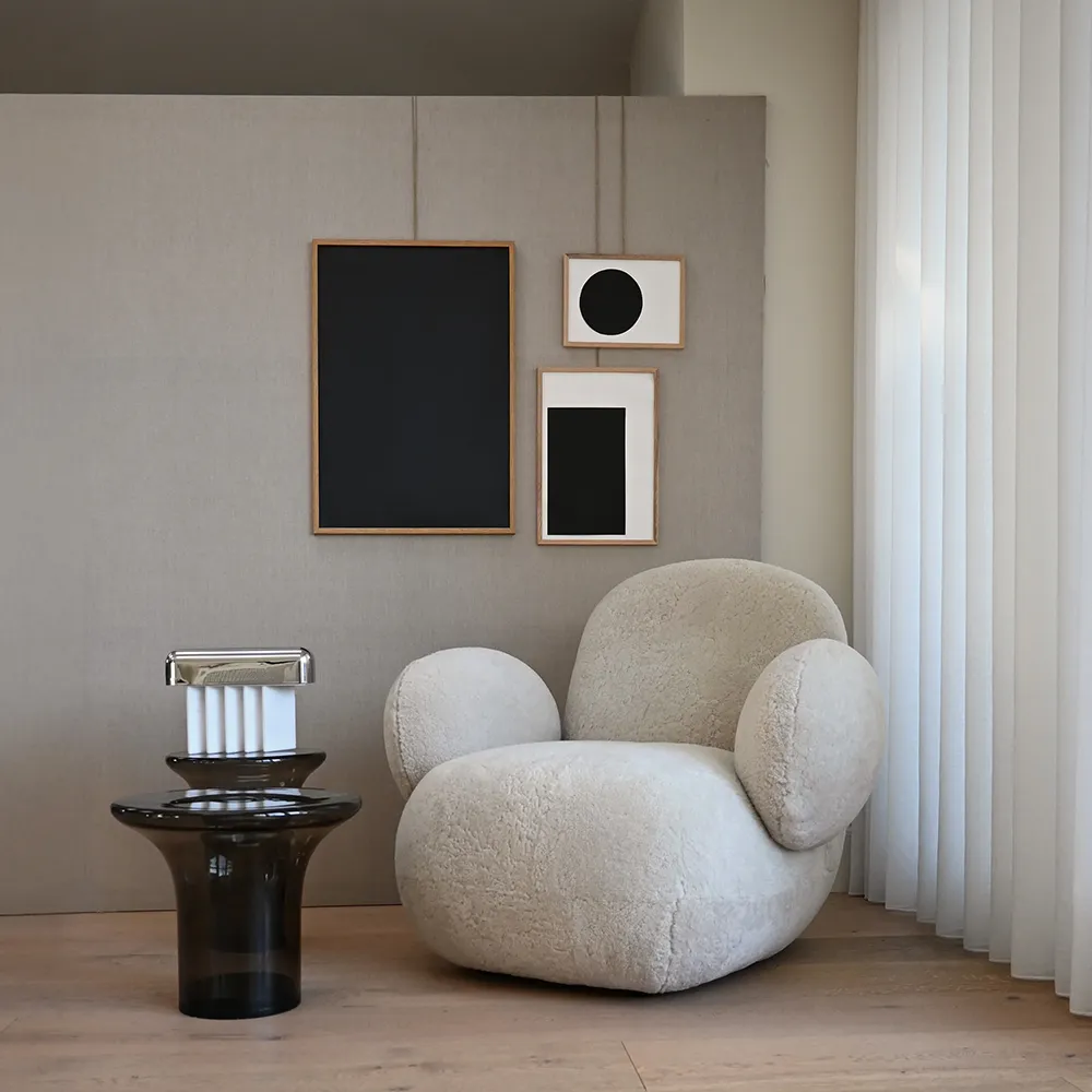 Toe Armchair Flat - Sheepskin