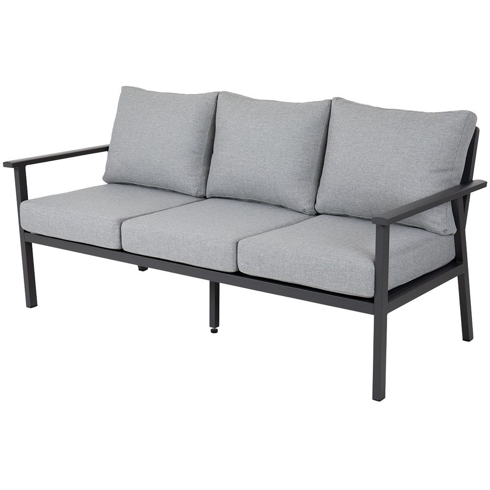 Samvaro 3-seater sofa anthracite / grey