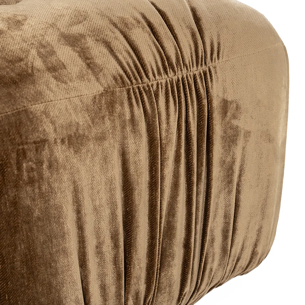 Upholstered chair Nido Mustard