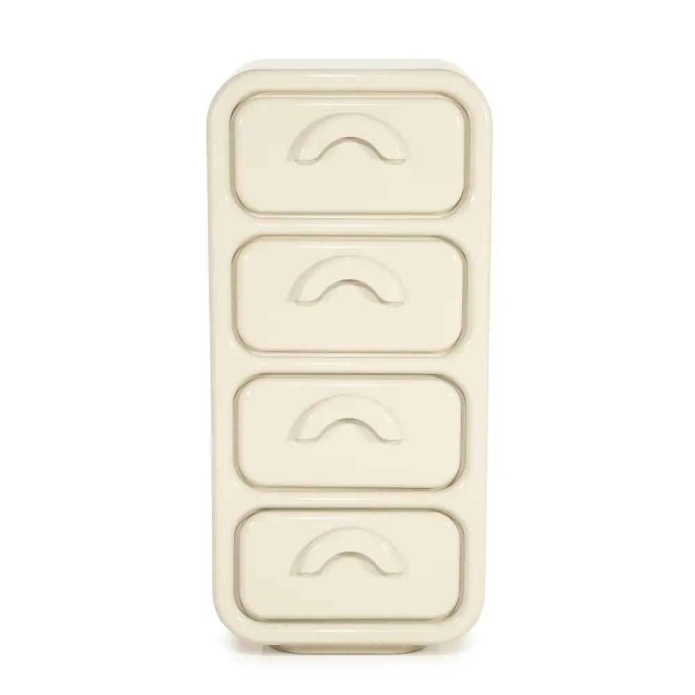 Cabinet Gubby large - beige 50,5x32,5x108 cm