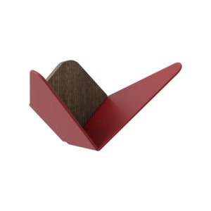 Butterflies Hook M Ruby Red
