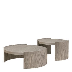 OAKLAND coffee table Ø100 Antique grey