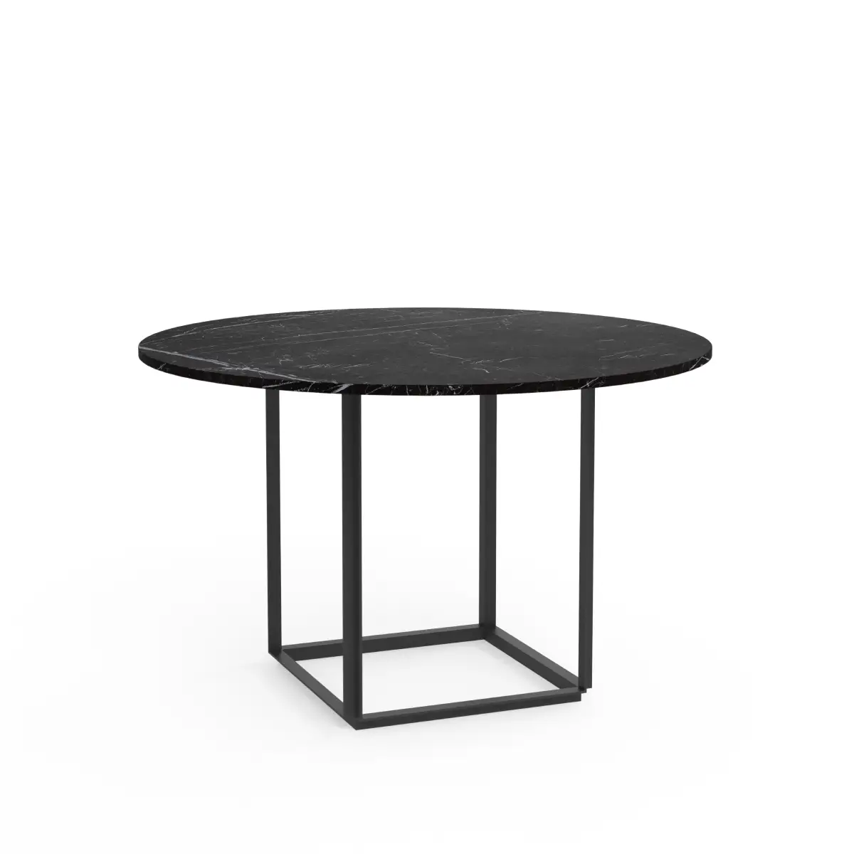 Florence Tabletop Ø120cm Black Marquina Marble