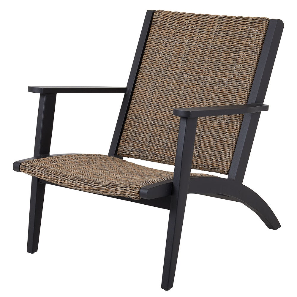 Kira armchair black/rustic