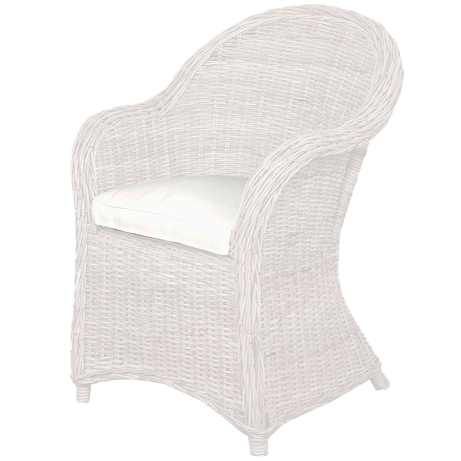 Seat cushion Armchair 1924 White