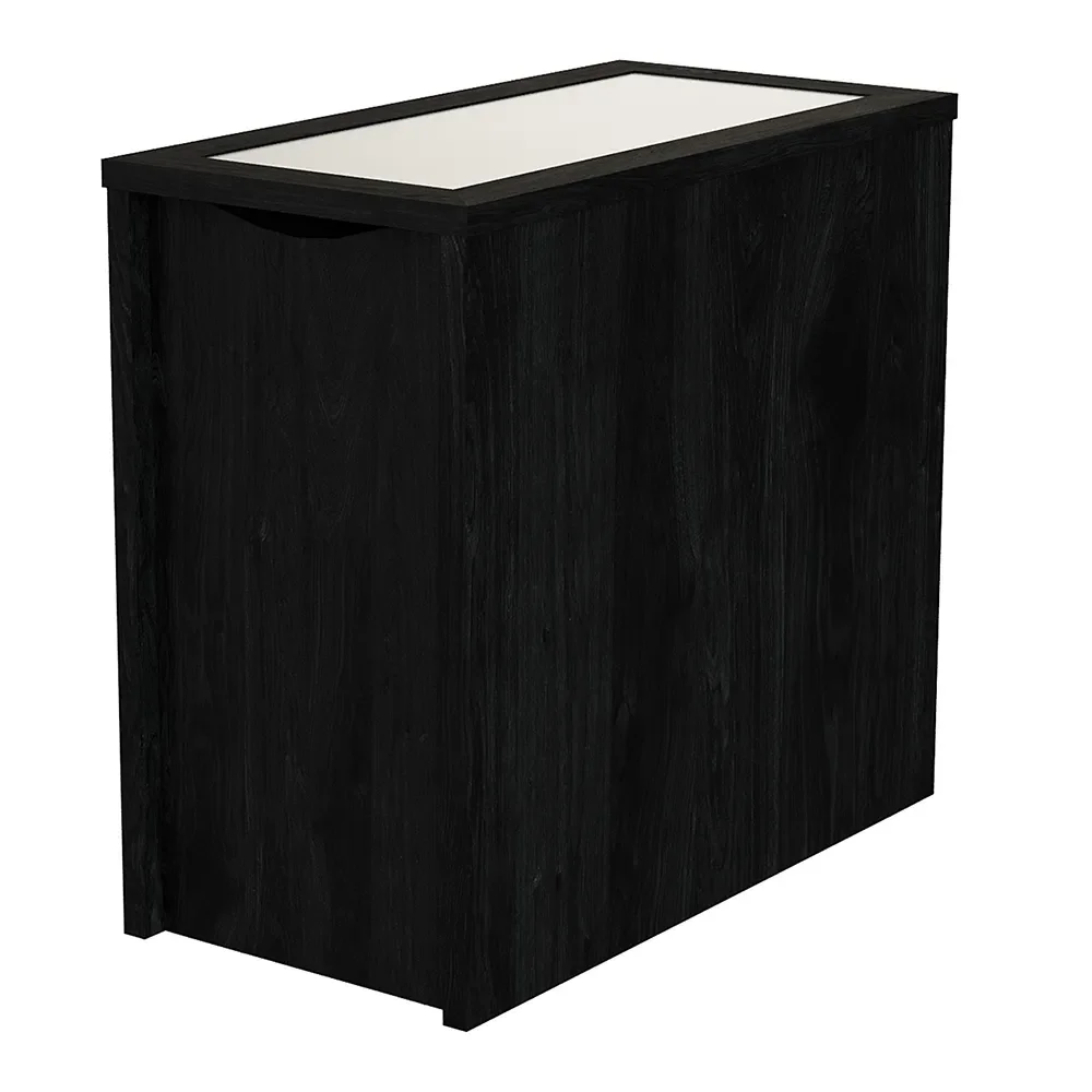 Sm101 Table Black Oak Lacquer 80-109(178)x40x74 cm