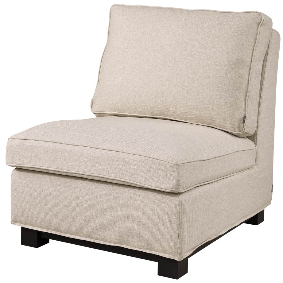 Town Armchair Linen Sand
