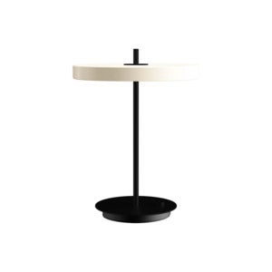 Asteria table Table Lamp Ø31 cm Pearl White/Black Stem