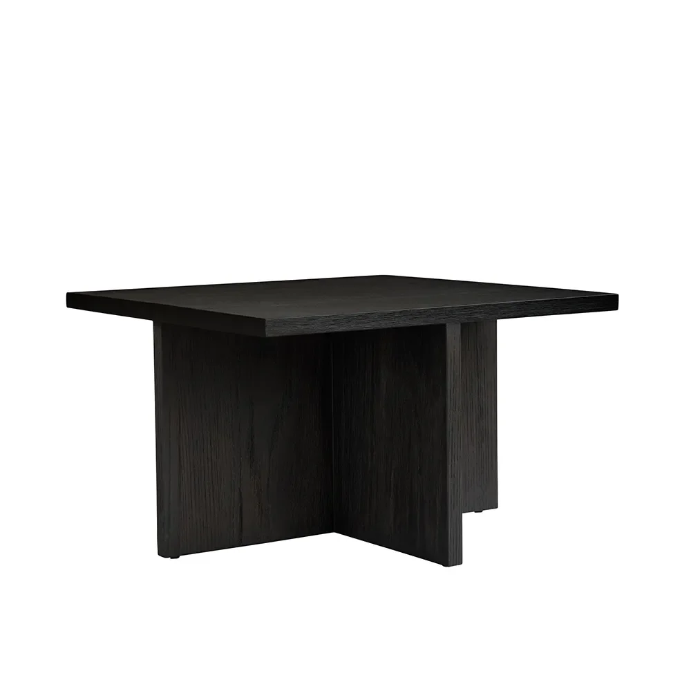 Brutus Coffee Table - Coffee Black Oak