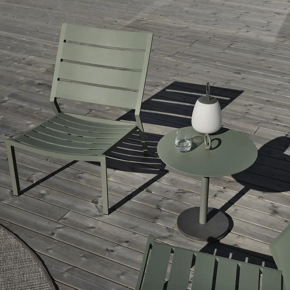 Delia relax chair dusty green