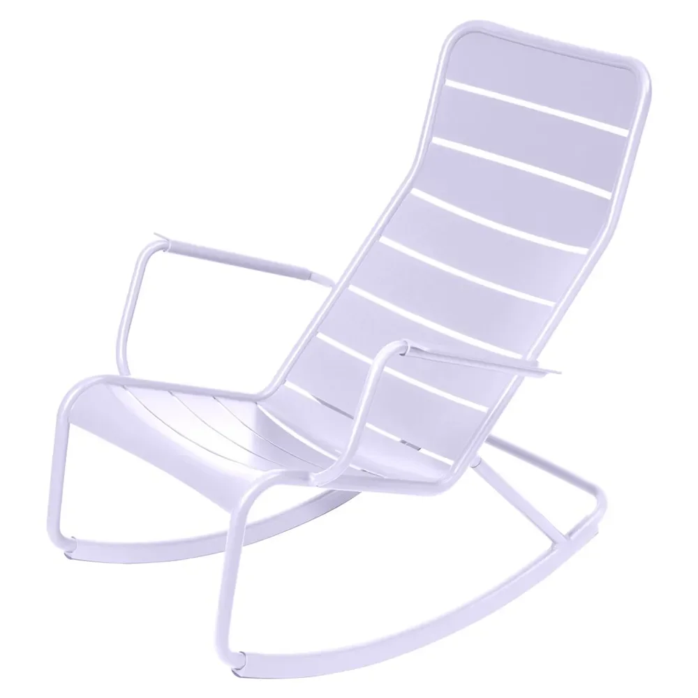 Muave Rocking Chair Luxembourg rocking chair Marshmallow Fermob | Buy your outdoor ...