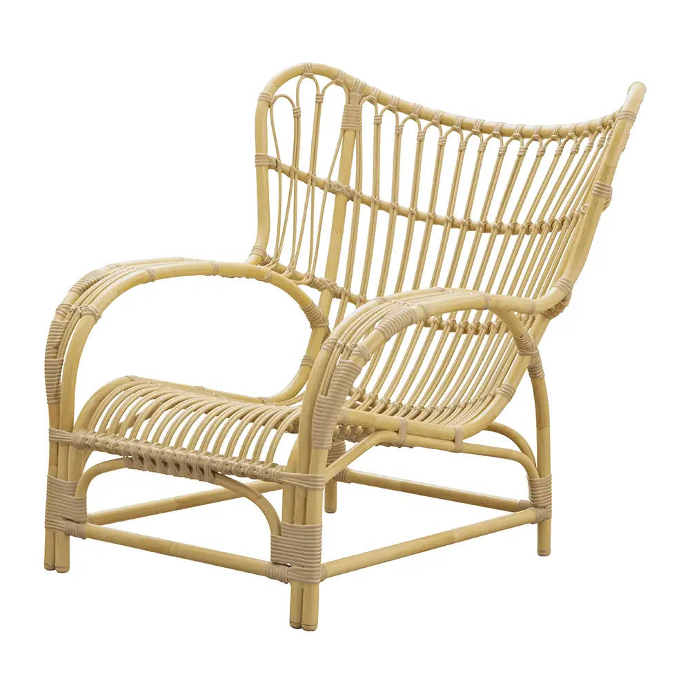 Teddy armchair outdoor rattan natural