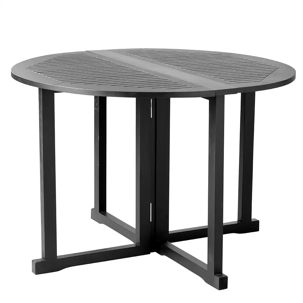 Butterfly balcony table 110 cm black